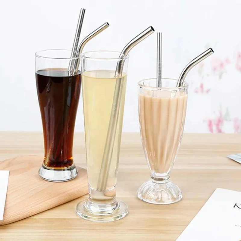 free samples bottom price 304 stainless steel drinking straws