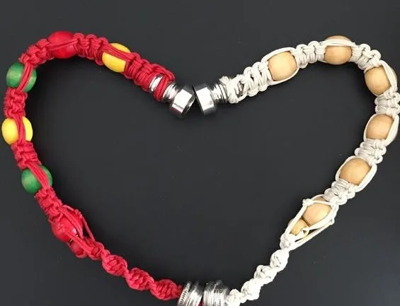 4 colors bracelet pipe smoking pipe click n vape sneak a toke rasta dry herb