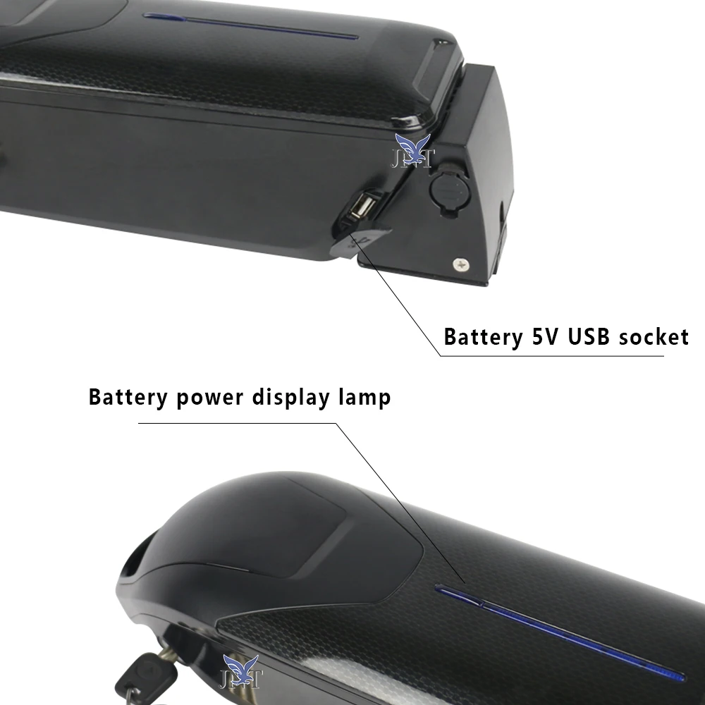 Electric bicycle 48v 500w battery pack 10.4AH 12AH 14AH ebike lithium batteries with charger