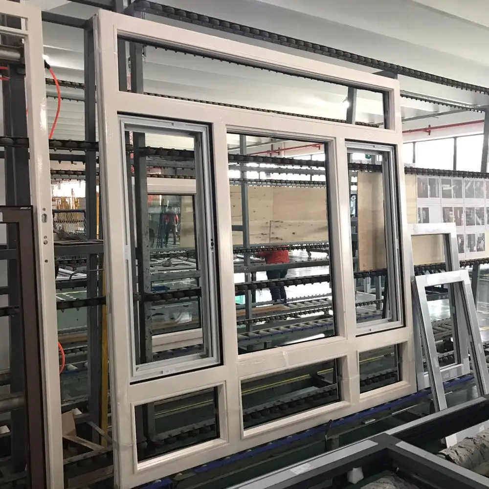 Wood aluminum luxury wood tilt turn window