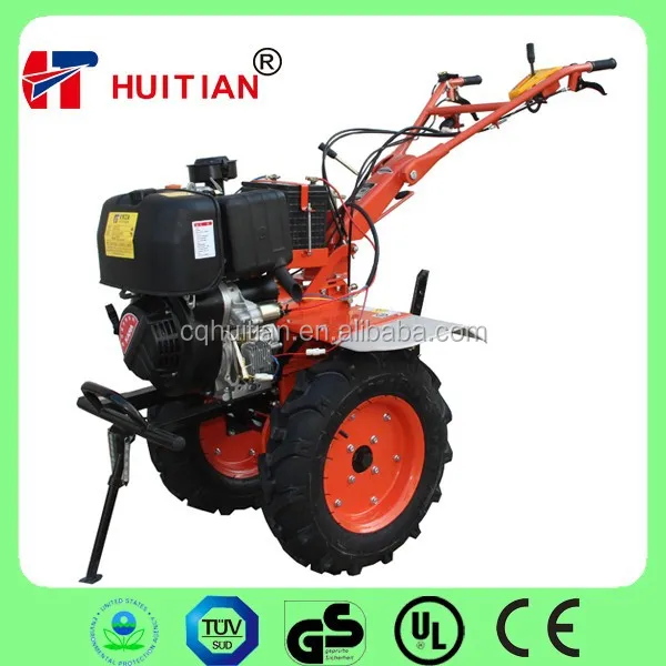 Real 12HP Diesel Tiller Rotovator from China