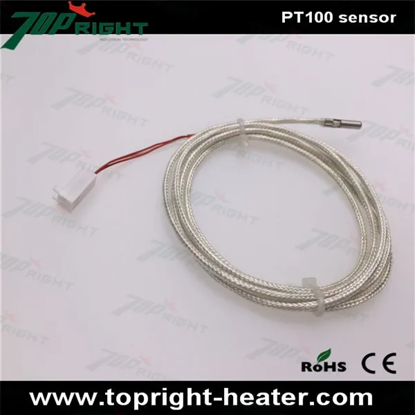 3mm diameter length 8mm PT100 Probe temperature sensor