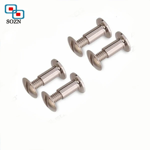 Aluminum/stainless steel /brass male female chicago screw rivet
