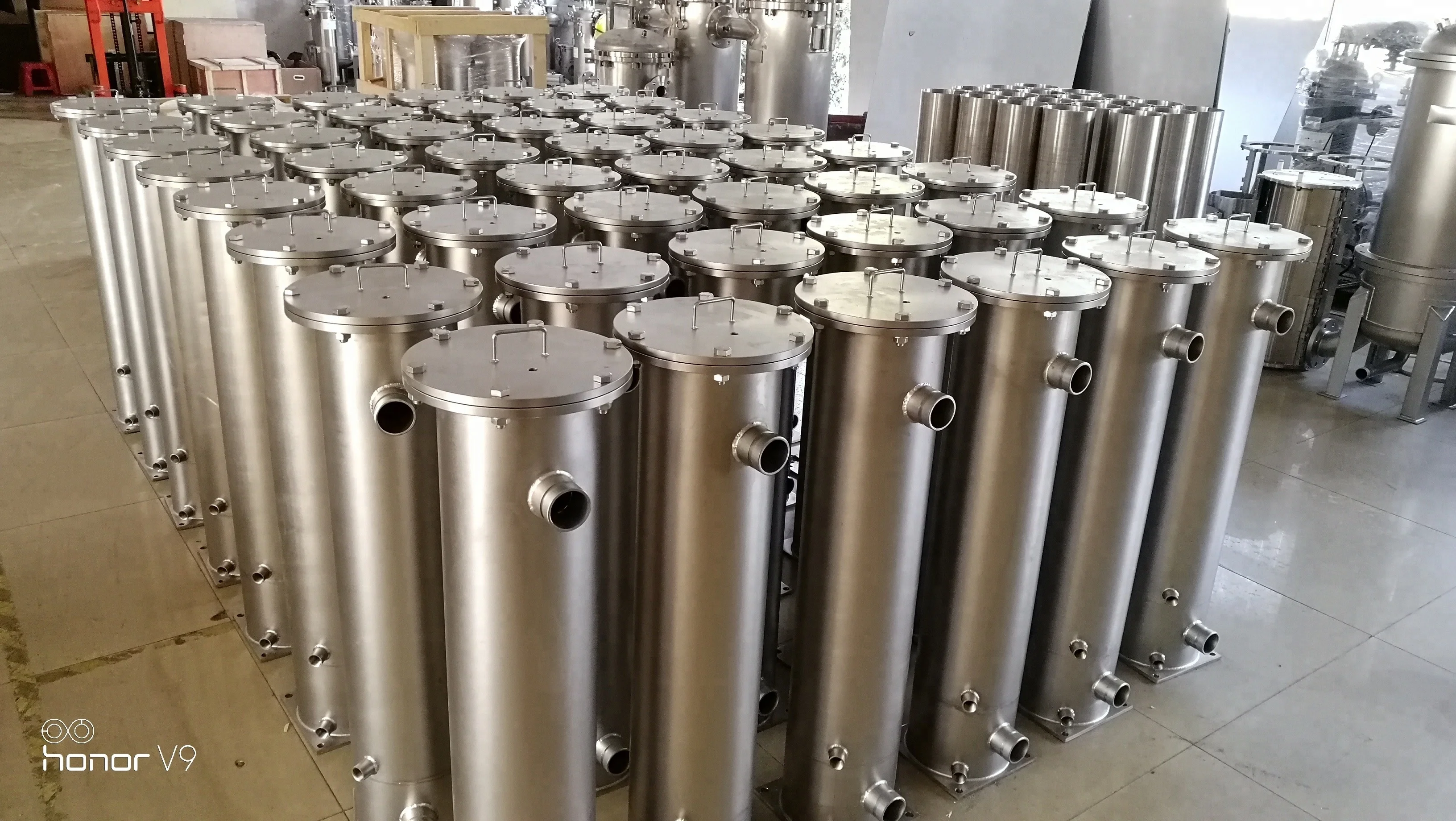 
stainless steel sanitary filter housing 