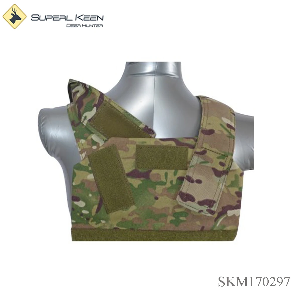 Tactical Scorpion Body Armor Bobcat Concealable + Level IIIA Plates Multicam Vest