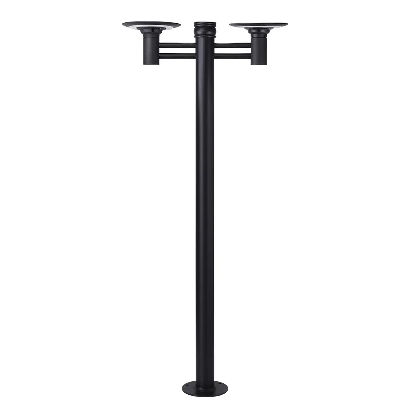 
2M Double Head Waterproof Outdoor Solar Garden Light Landscape Light 