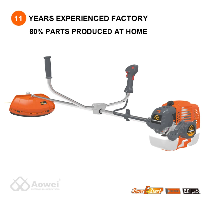 new design 33cc string trimmer electric starter brush cutter