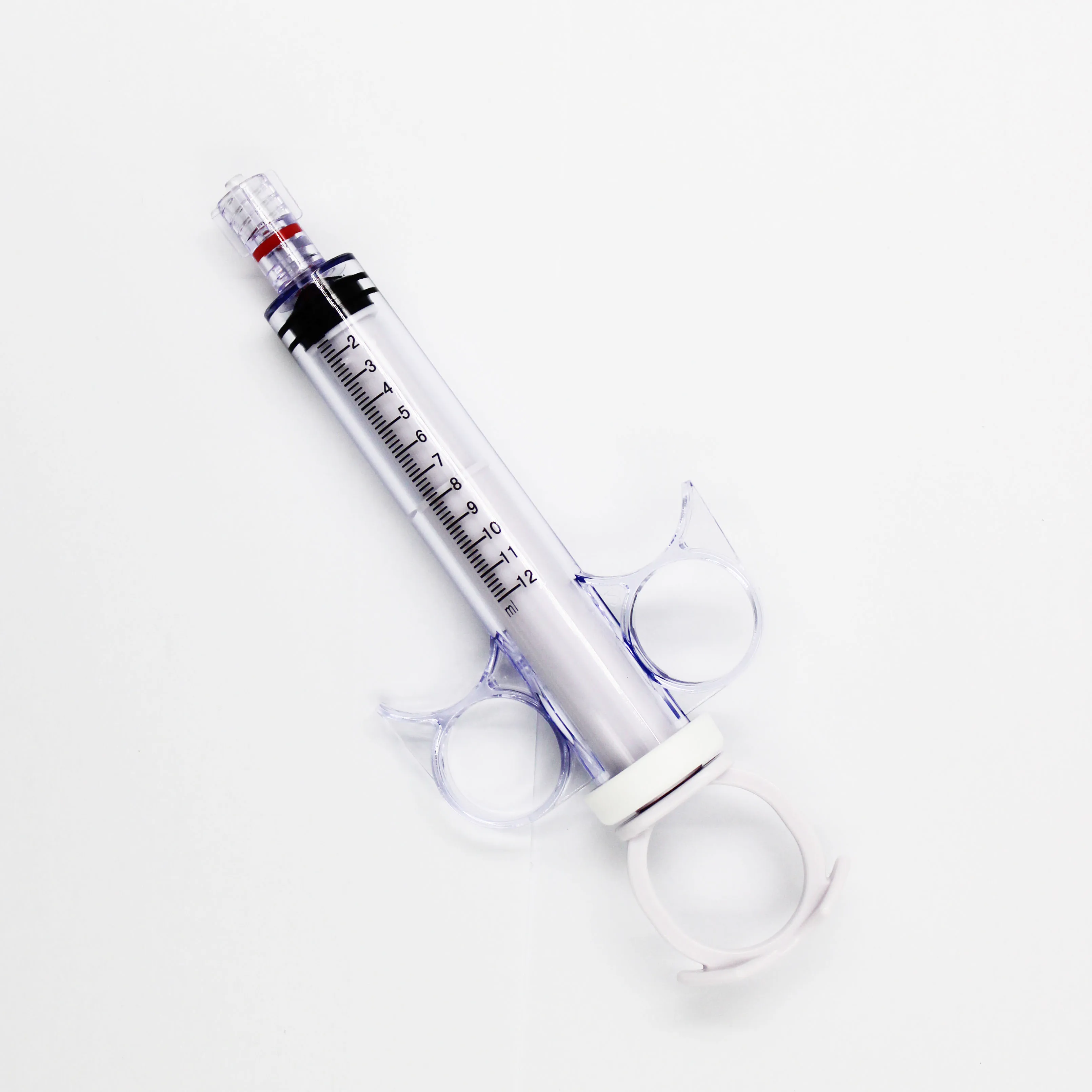 Disposable Lucer Connector 10ml Dose Angiographic Control safety Syringe