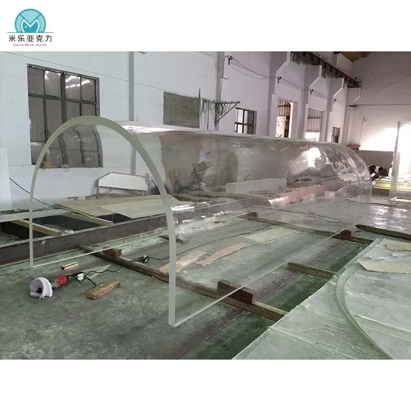 Bestselling high quality large transparent thick acrylic fish tank aquarium tunnel