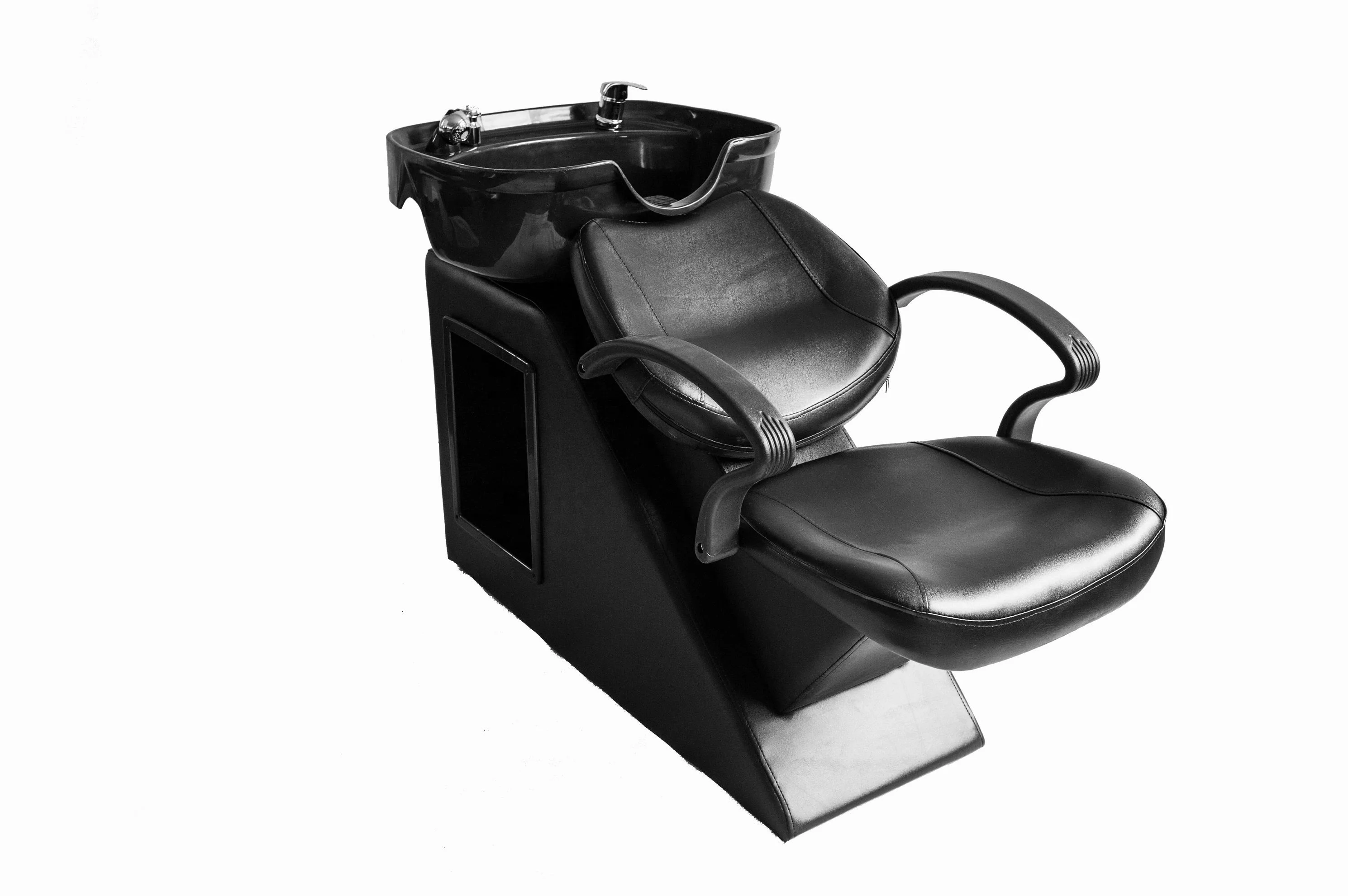 Salon Shampoo Bed / Salon Shampoo Chair Shampoo Bowl Bed Salon Furniture Hair Washing Ceramic Basin Wood/metal 1pc/2ctns