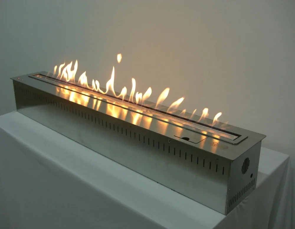 Inno living fire 1.2 M 48 inch wall insert electric remote control bio ethanol fireplace fireplaces