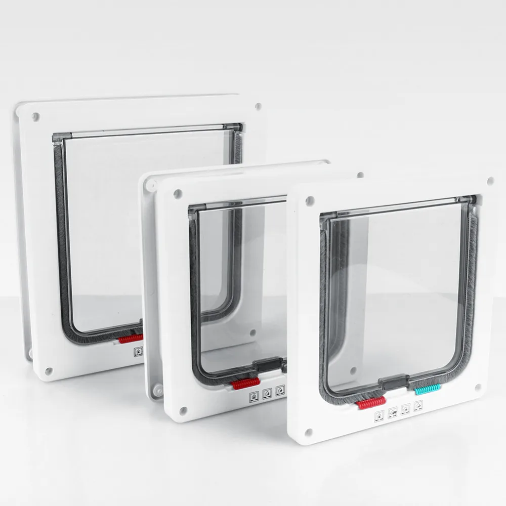 
2018 automatic pet door value kit stopper pet door dog cat door 