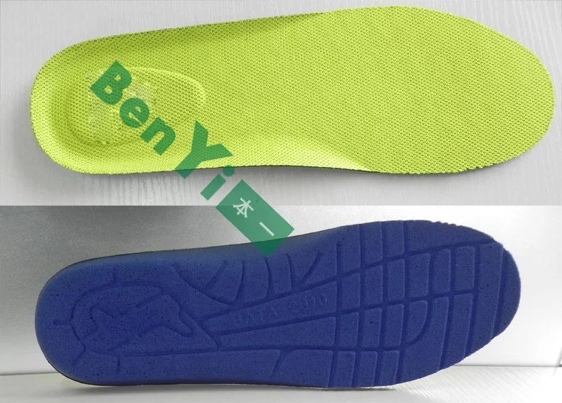 Wholesale Popular Promotions Foot Care Insole Felt Insole for Shoes EVA Sport Insole Customized CN;ZHE Benyi