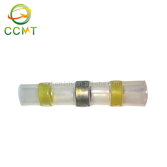 push wire solder seal heat shrinkable tin solder sleeves tube butt connector