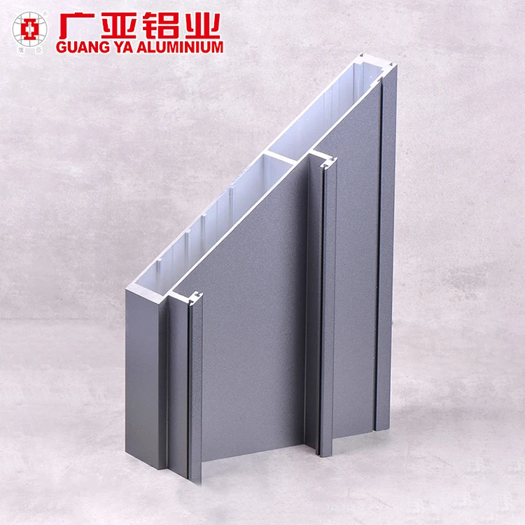 
Architectural structural exposed frame anodized curtain wall profile , aluminum curtain wall frame for glazing system 