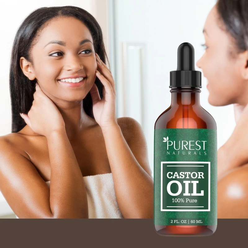 OEM MSDS OEM Фирменное чистое натуральное касторовое масло для роста волос от поставщика, большое количество, чистое холоднопрессованное касторовое масло