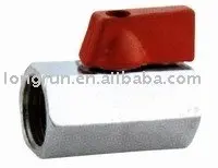 New Product Factory Supplier Longrun Single Handle Chrome Mini Stainless steel  Ball Valve