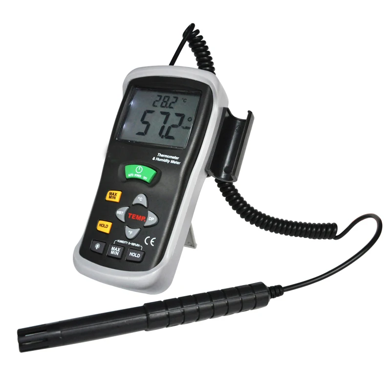 digital handheld Temperature and humidity meter Air humidity detection