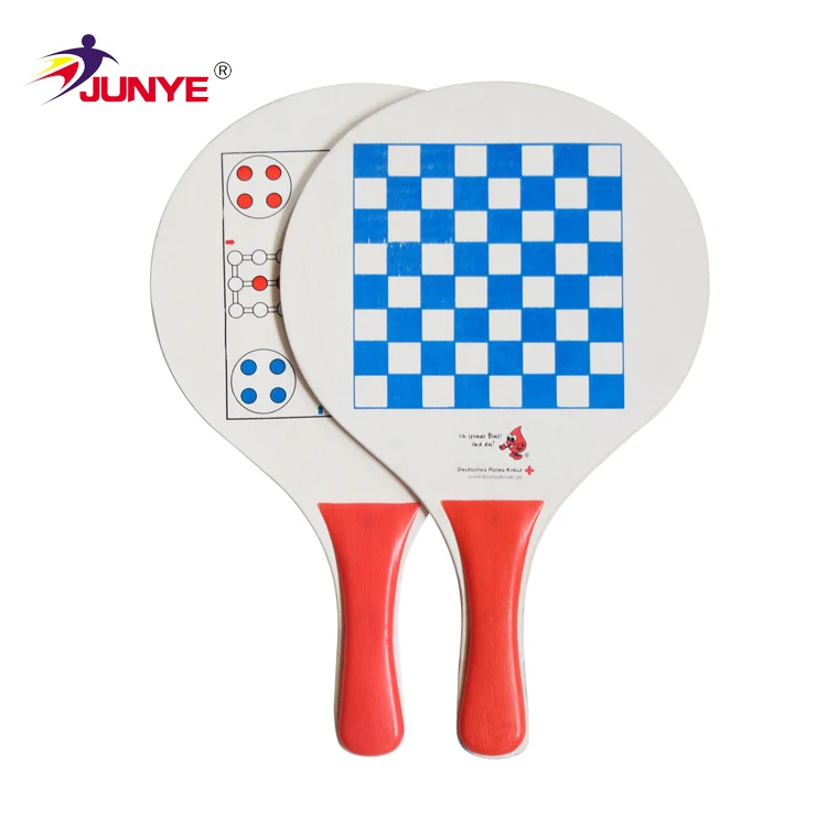 Sports Beach Racket Outdoor Beach Paddle Set Beach Racket Set with Mesh Bag