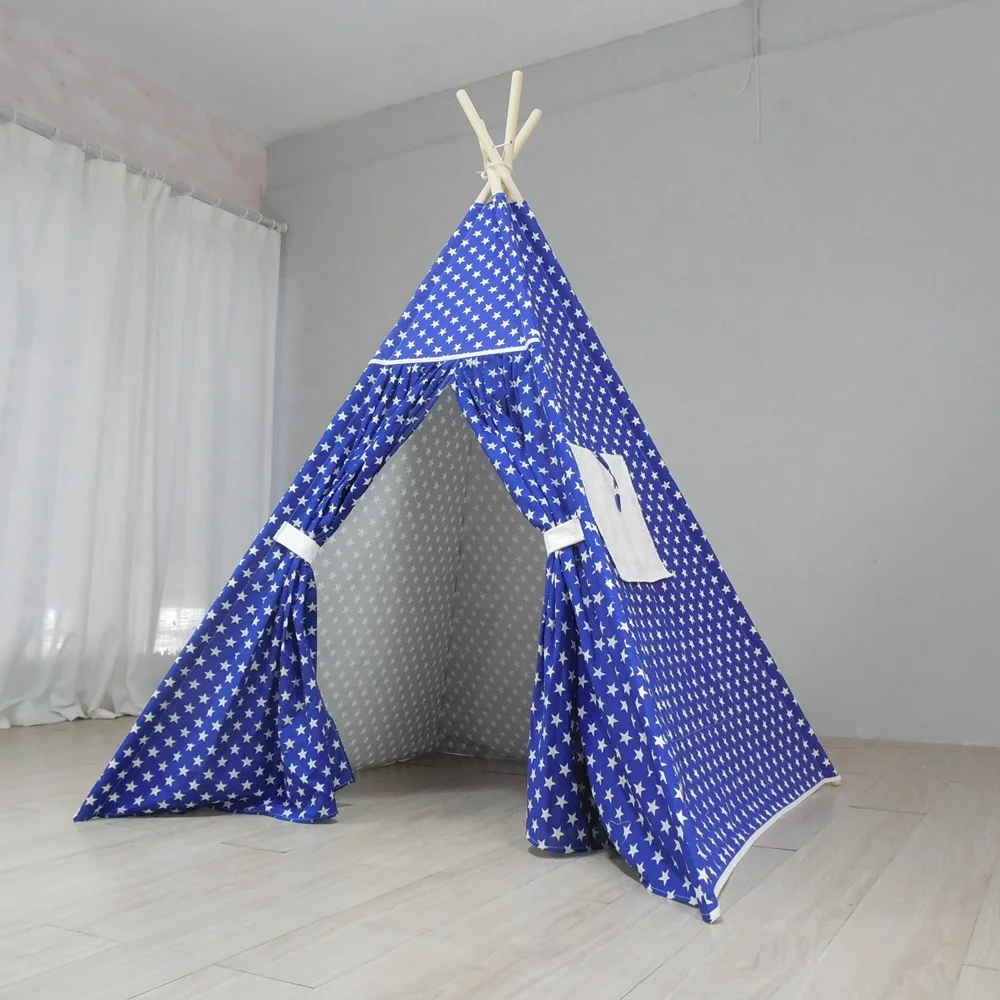 Teepee tent kids  house Baby Room princess castle play tent For Boys Kid Tipi Children Toy Tent