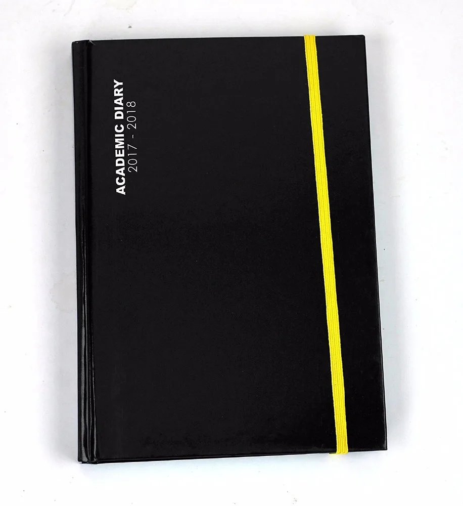 Classic Organizer Hard Cover Dotted Journal  Notebook With Elastic Band For Student/school