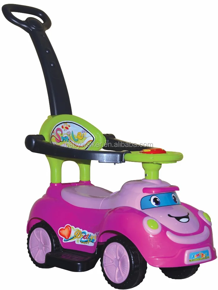 swing car or children ride on toy car with canopy BM8Q06-4