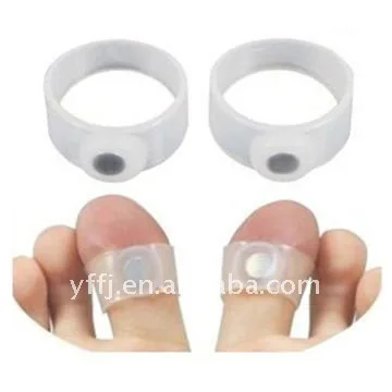 
Fitness Silicone Diet Slimming Massage Foot Toe Ring Magnetic slimming ring 