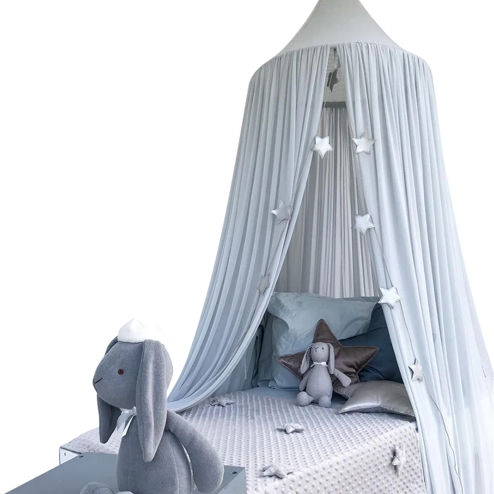 2019 москитная сетка навес купол Принцесса Кровать Навес детская игровая палатка москитная сетка Детская комната Декор для ребенка Дети Внутренняя палатка