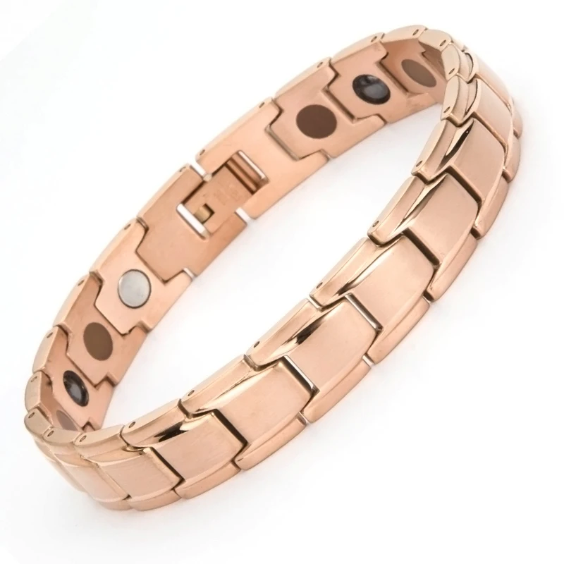 material in stainless steel or titanium help your health magnetic balance bracelet