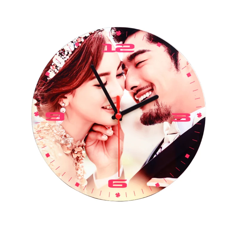 
Factory directly selling round shape clock 5mm thickness dye sublimation mdf board 