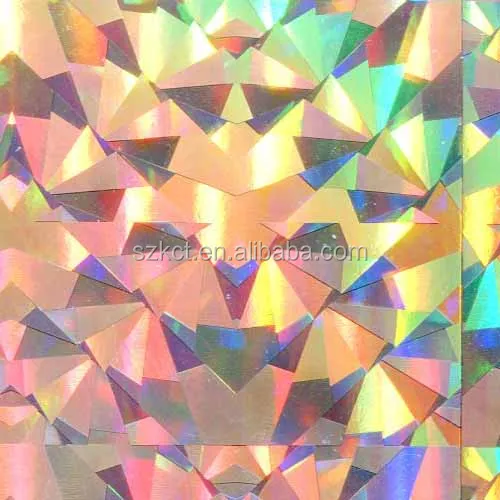 
Suitable For Paper And Plastic Hot Stickers Holographic Transfer Foil 