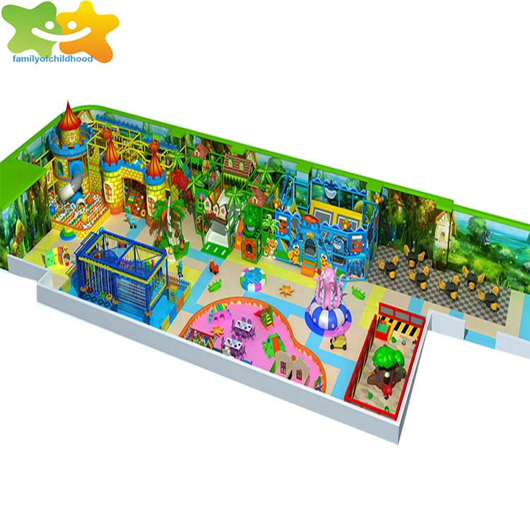 ocean theme indoor playground toys kids play area