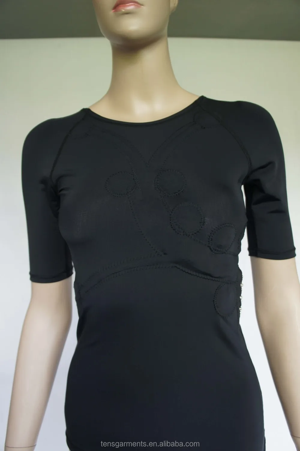 ecg t-shirt for wearable ecg monitor personal care