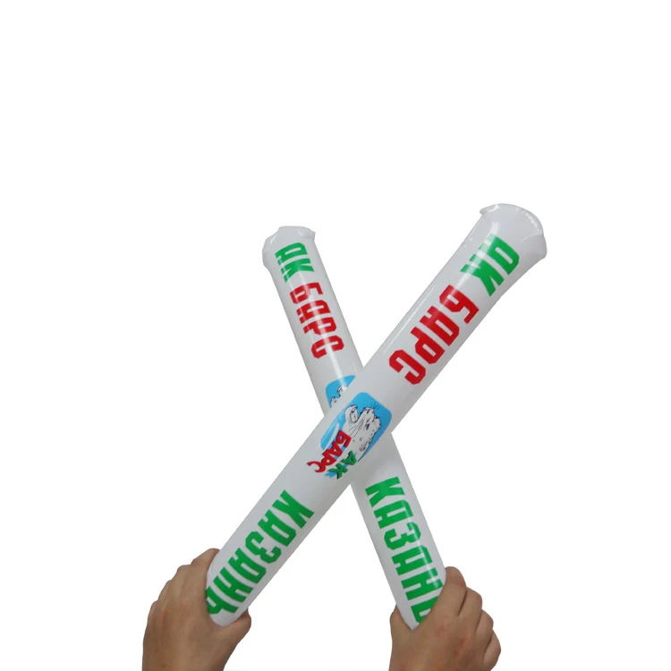 
Hot selling Customized cheering stick/ Inflatable noise maker sticks / Balloon cheering stick 