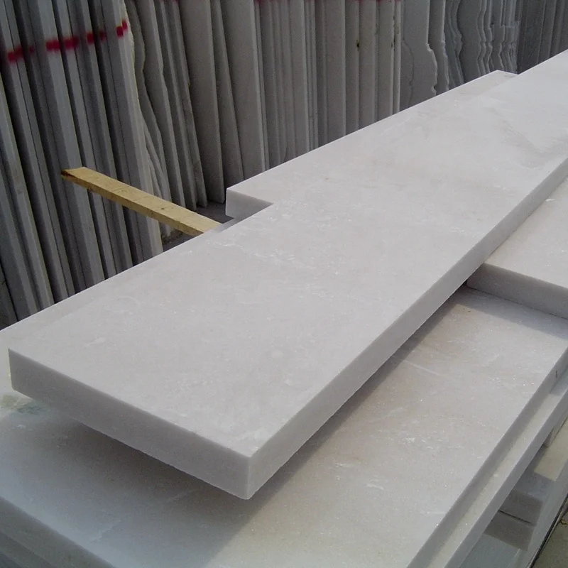 polished Crystal white marble like Carrara white window sill