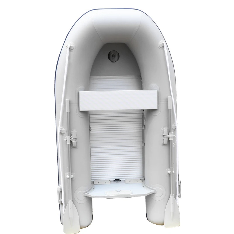 Sea walker  inflatable boat with aluminum floor  rowing fishing boat  U shape paddle rescue  boat Al230