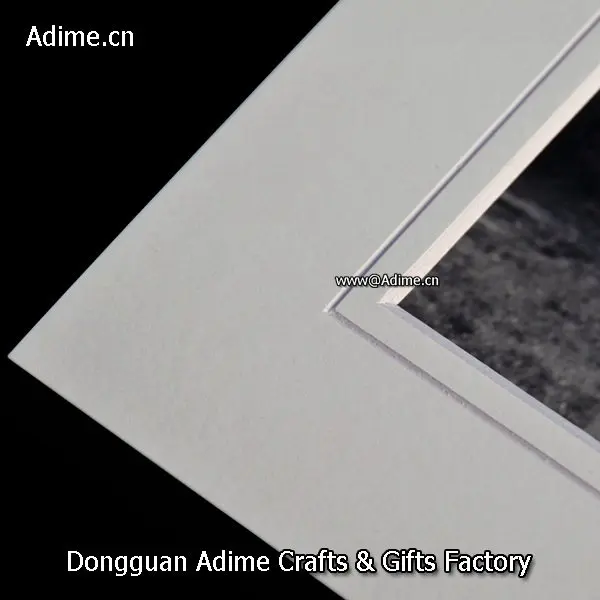 factory custom fabric velvet cloth linen portrait photo print album ribbon storage gift box for mat board