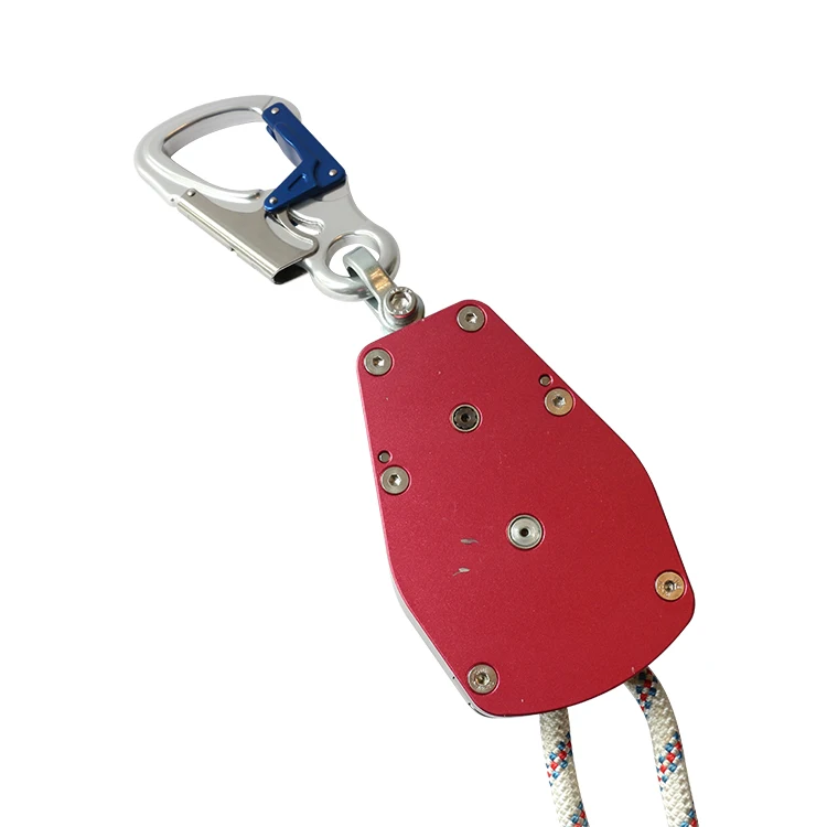 Safety climbing harness fall arrest rope belt self retracting lifeline with hook