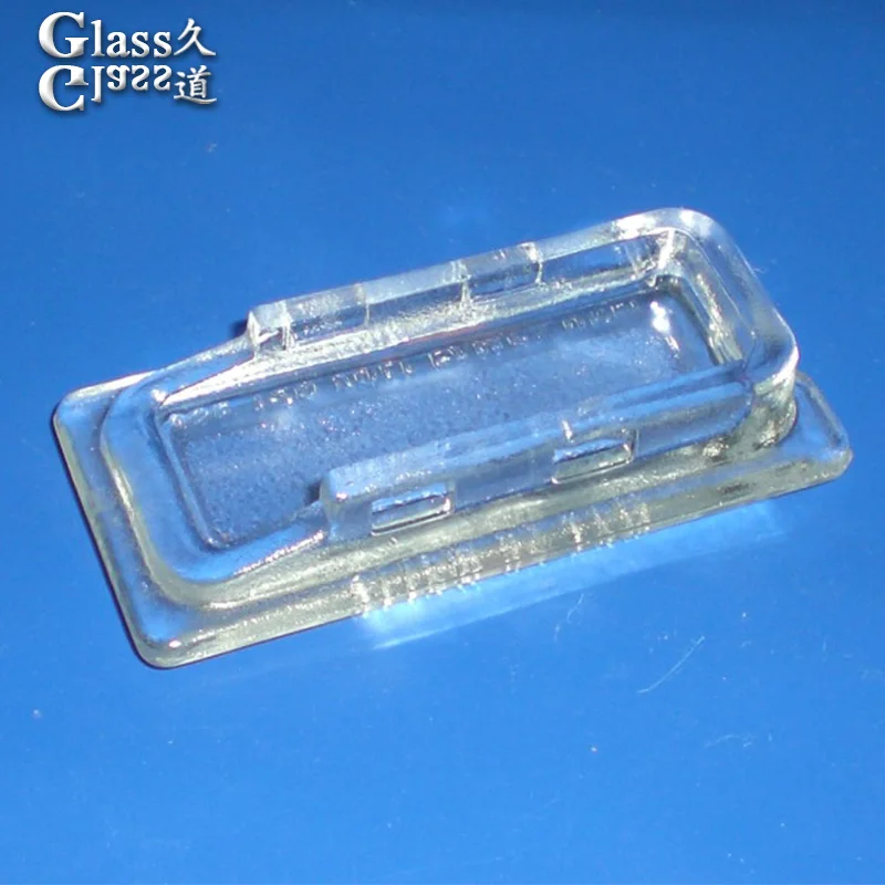 Latest technology hollow wall transparent glass lamp shade