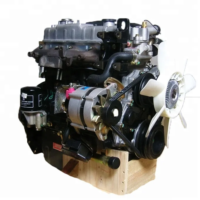Cheap price 4 cylinders complete engine assembly 4JB1 4JB1T for isuzu pickup truck boat motor auto parts