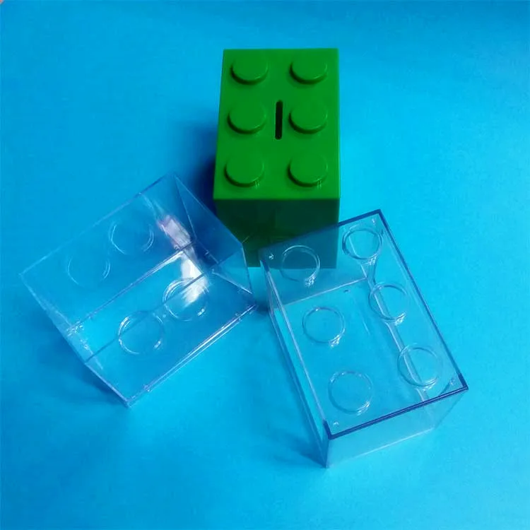 
cheap wholesale saving money box/plastic coin bank 