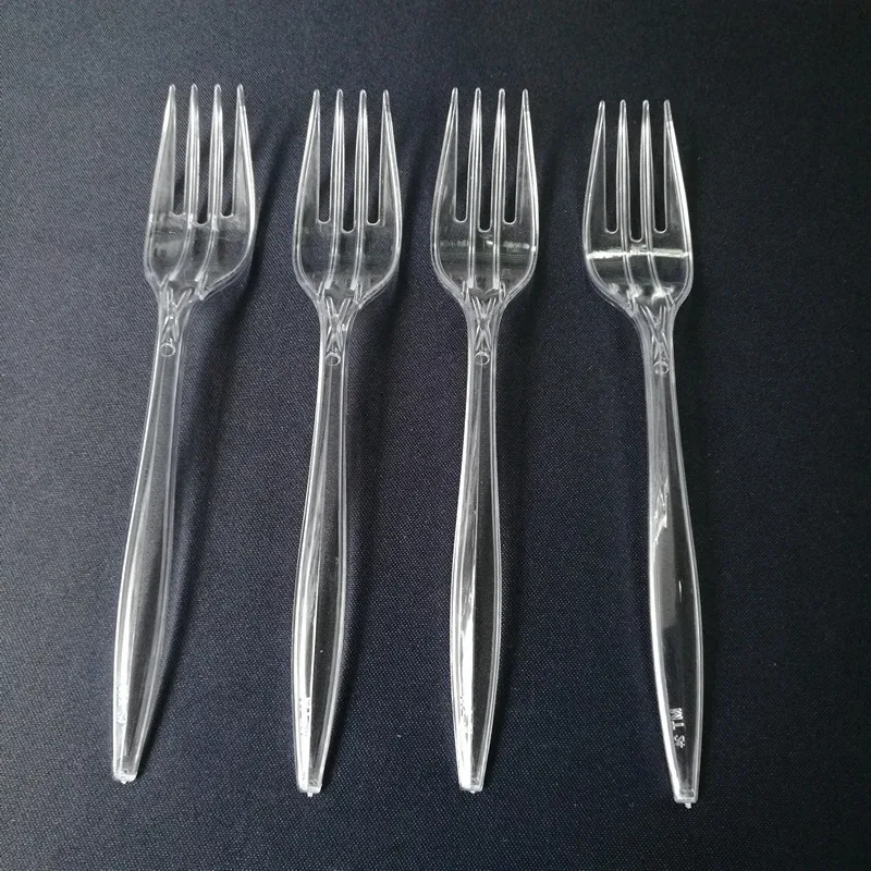 China disposable plastic spoon and fork
