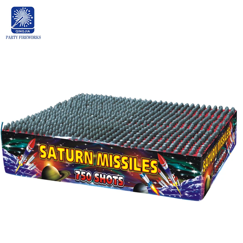 300s Saturn Missiles stage fireworks outdoor for wedding new year Christmas