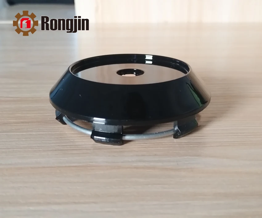 70mm 6 pin Anti Dust Wheel Center Cap For 50mm Emblem sticker