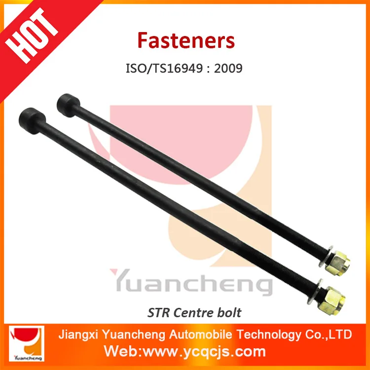 
Automotive Spare Part Truck Leaf Spring Auto Parts fastener 8.8 grade black nuts washer and bolts 