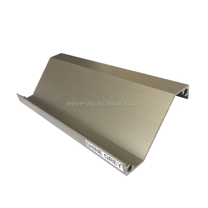 hydroxide anodized 6063 T3-T8 aluminum extrude shutter shatter gril finish aluminium of alu partition wall price