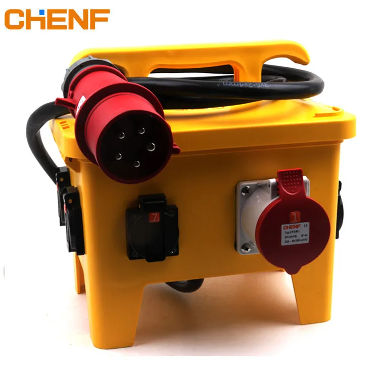 Портативная Временная Водонепроницаемая наружная электрическая распределительная пустая коробка