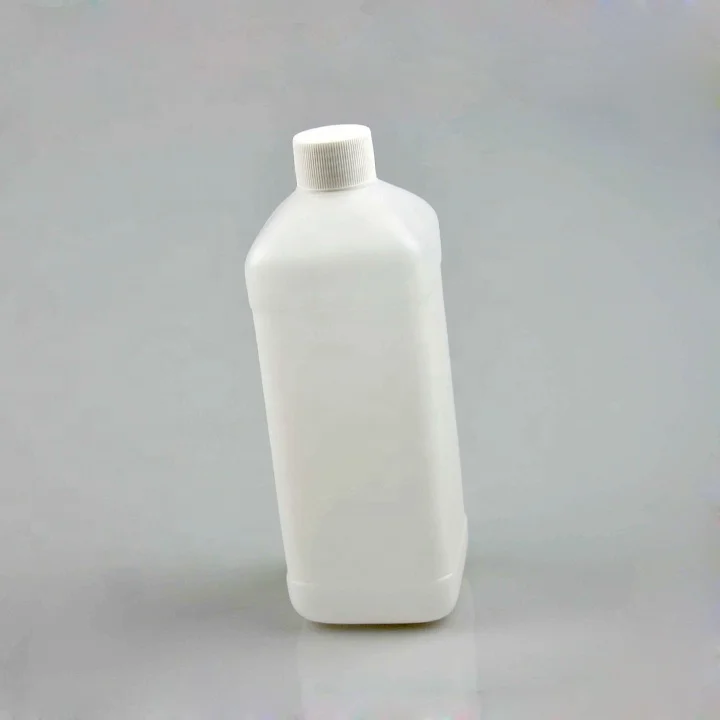 Continuous inkjet printer ink solvent empty bottle 1L square bottle