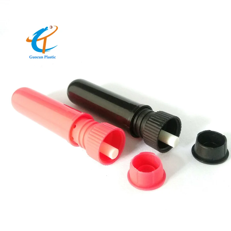 OEM blank aroma nasal inhaler bottle with high quality cotton wick