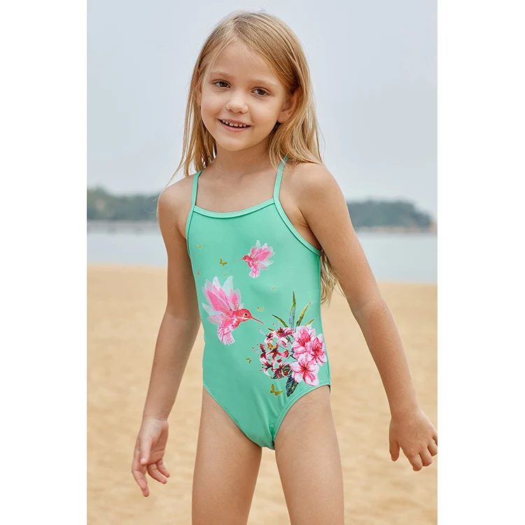 
Trade Assurance Wholesale Children Sportswear Swimwear Swimsuit Beachwear One Piece Baby Girl Kid Swimwear 